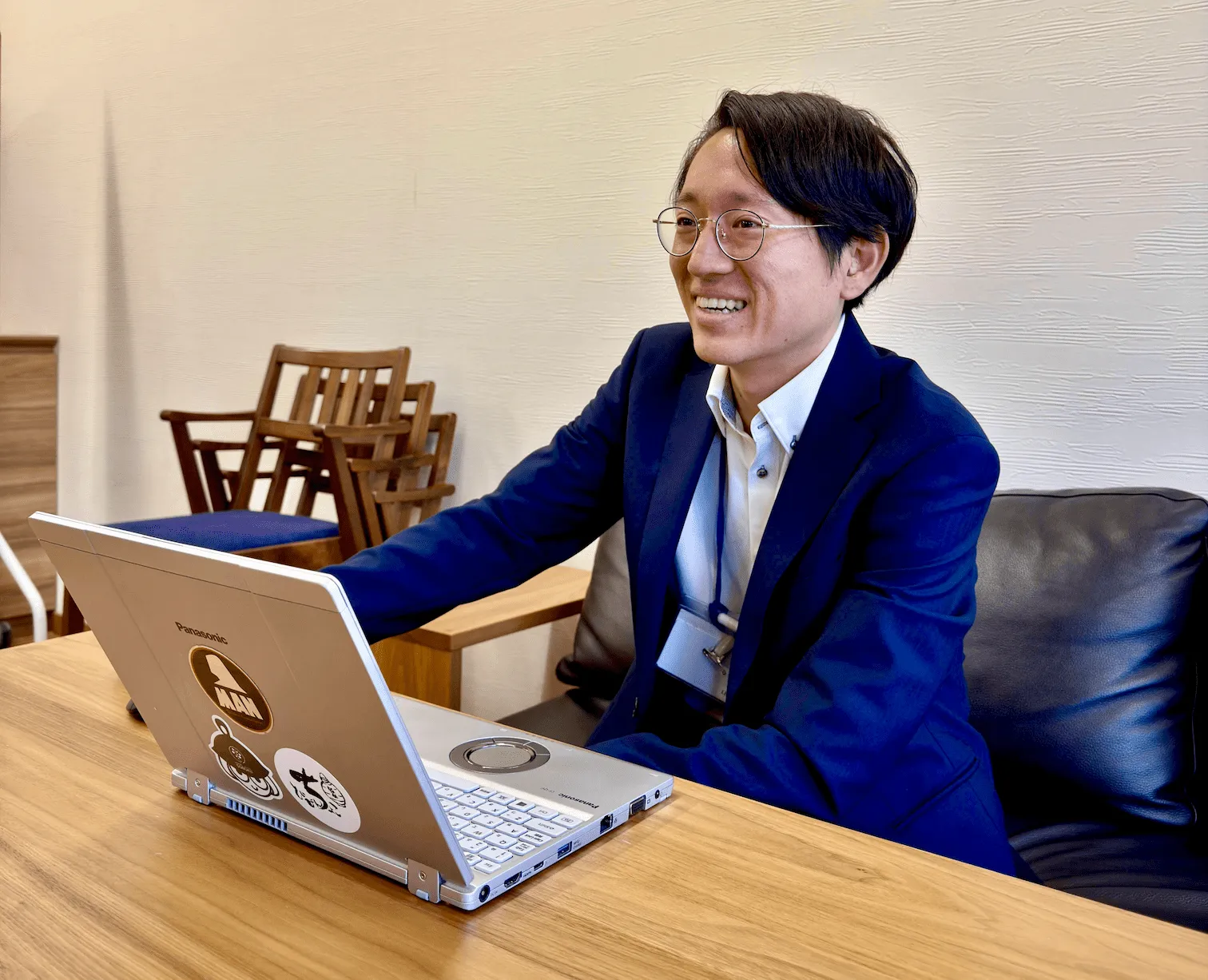 久下 京太朗弁護士のインタビューカット